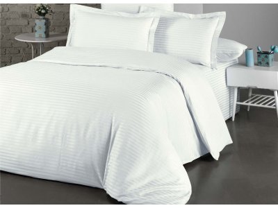 Постельное белье Cotton Shine - Beyaz (Turkey), евро комплект Постельное белье Cotton Shine - Beyaz (Turkey), евро комплект
